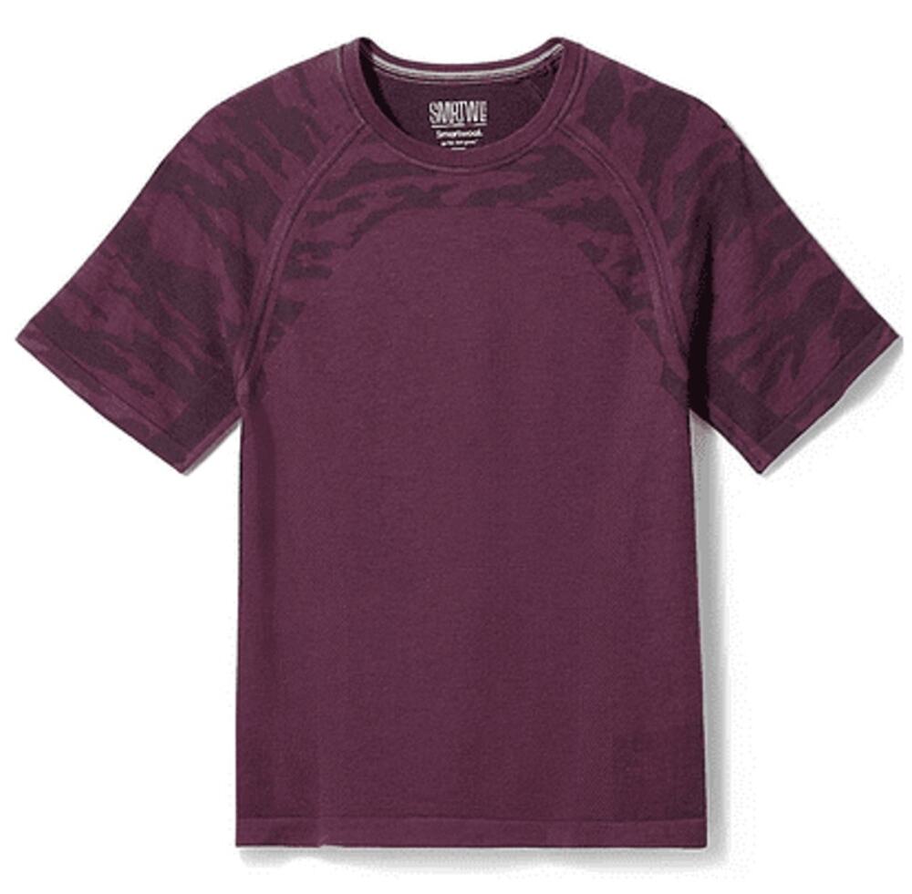 Smartwool Men's Intraknit Active Short Sleeve Tee Eggplant Size M